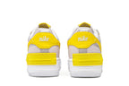 Nike Air Force 1 Low Shadow White Barely Rose Speed Yellow