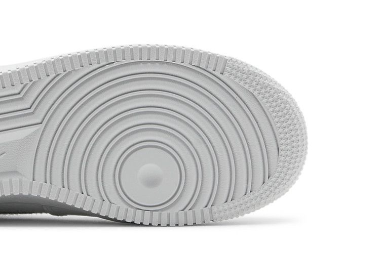 Nike Air Force 1 Low White Pony Hair Heel