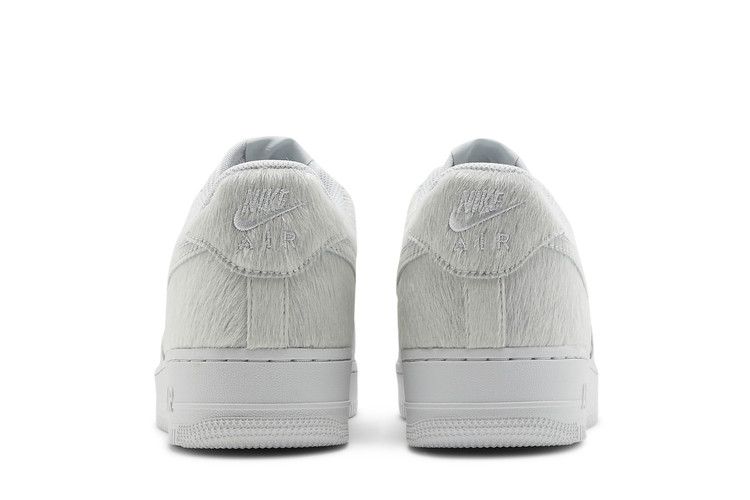 Nike Air Force 1 Low White Pony Hair Heel