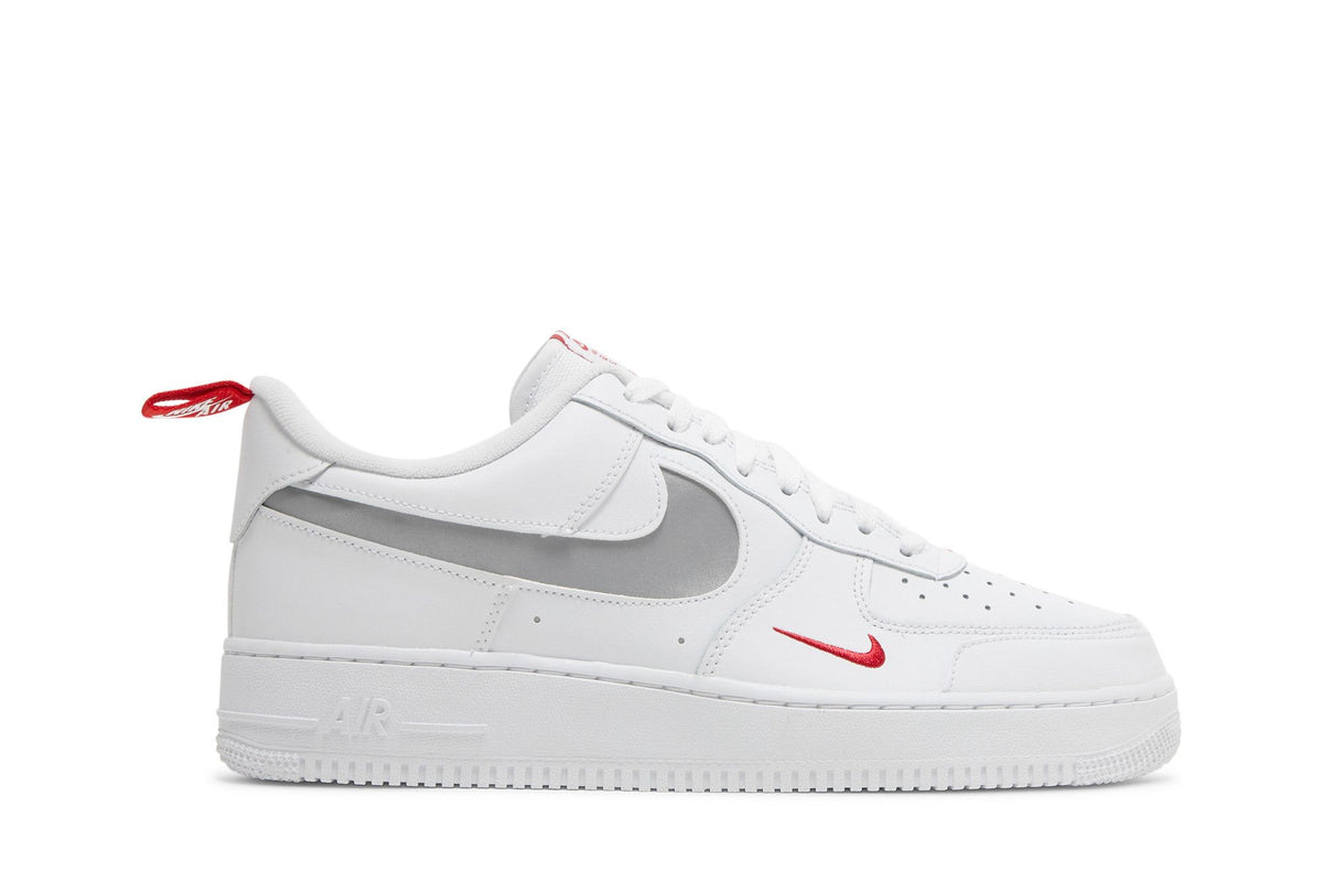 Nike Air Force 1 Low White Red Mini Swoosh