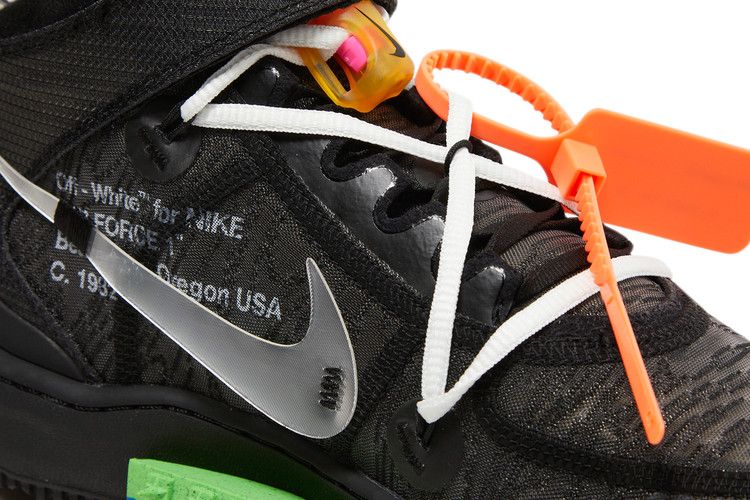 Nike Air Force 1 Mid Off-White Clear Black