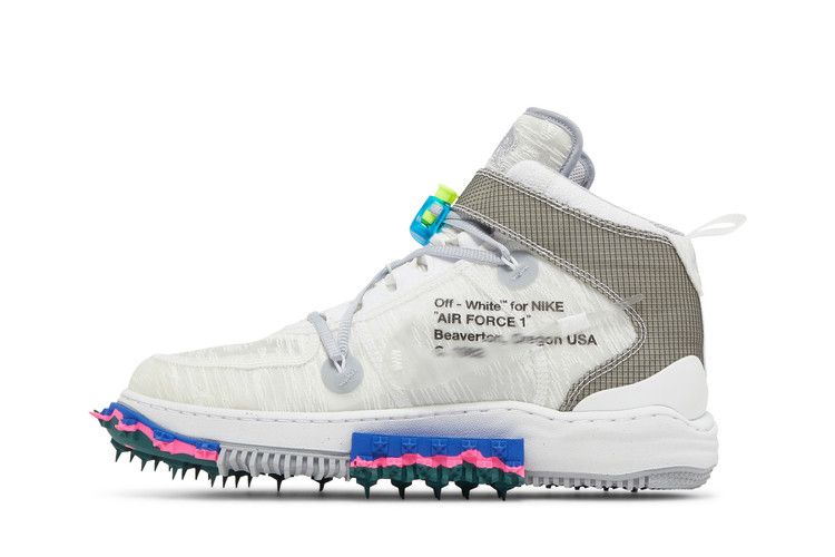 Nike Air Force 1 Mid Off-White Clear White