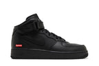 Nike Air Force 1 Mid Supreme Black