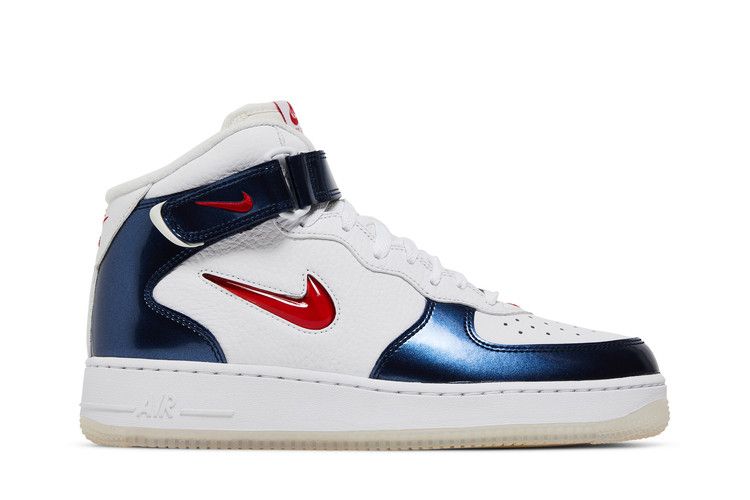 Nike Air Force 1 Mid University Red Midnight Navy