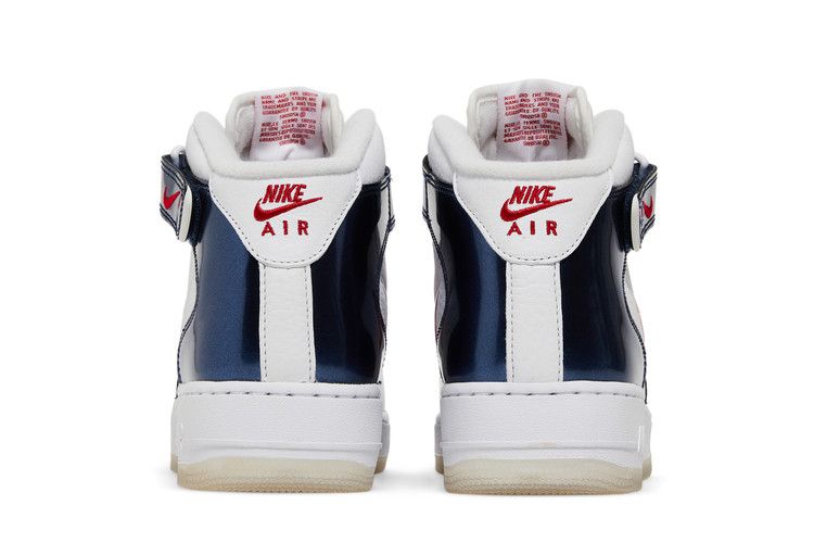 Nike Air Force 1 Mid University Red Midnight Navy