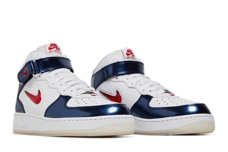 Nike Air Force 1 Mid University Red Midnight Navy