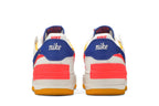 Nike Air Force 1 Shadow White Flash Crimson Astronomy Blue