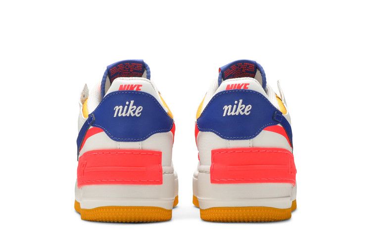 Nike Air Force 1 Shadow White Flash Crimson Astronomy Blue