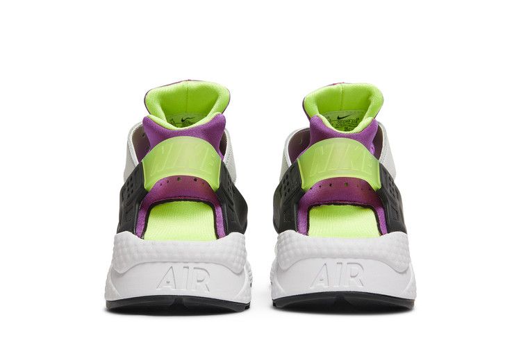 Nike Air Huarache Run Neon Yellow Magenta (2021)