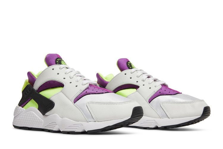 Nike Air Huarache Run Neon Yellow Magenta (2021)