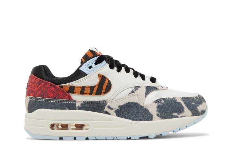 Nike Air Max 1 '87 Tiger Swoosh Cow Print