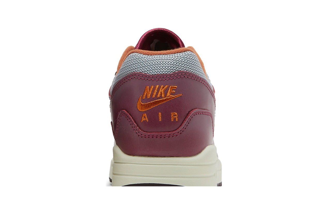 Nike Air Max 1 Patta Rush Maroon