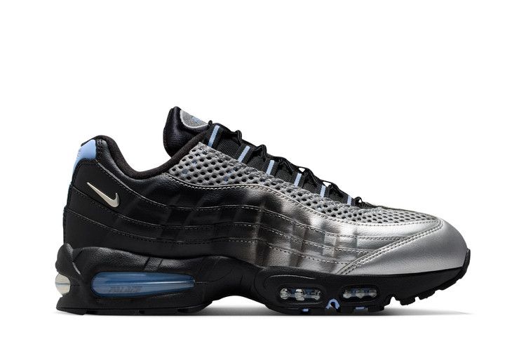 Palace Skateboards x Nike Air Max 95 Big Bubble Metallic Silver Black - Vue principale