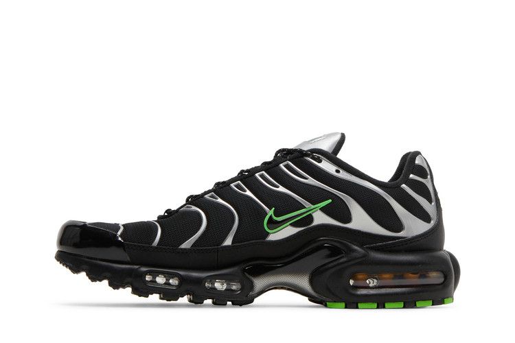 Nike Air Max Plus Black Silver Green Strike