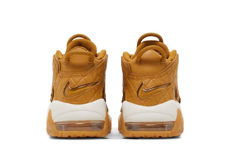 Nike Air More Uptempo Quilted Wheat Gum Light Brown