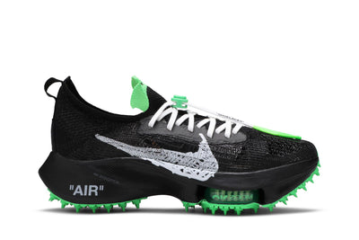 Nike Air Zoom Tempo Next% Flyknit Off-White Black Scream Green