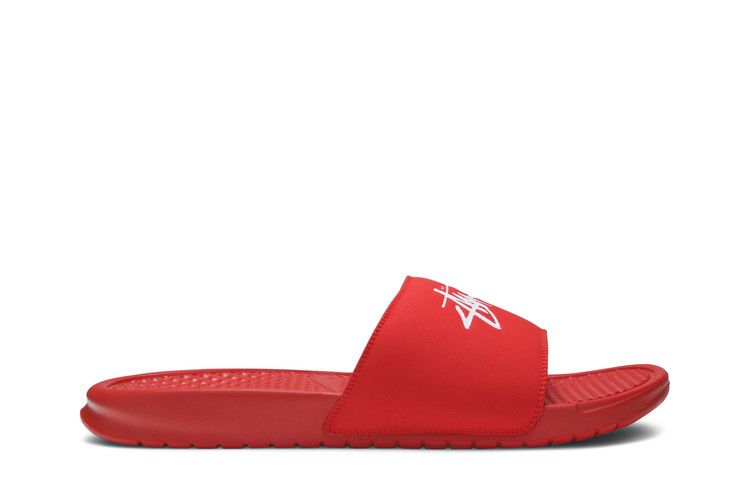 Nike Benassi Stussy Habanero Red