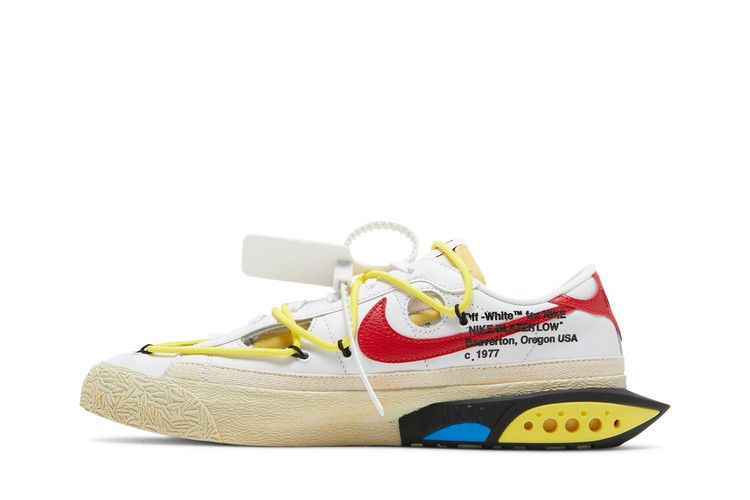 Nike Blazer Low Off-White White University Red