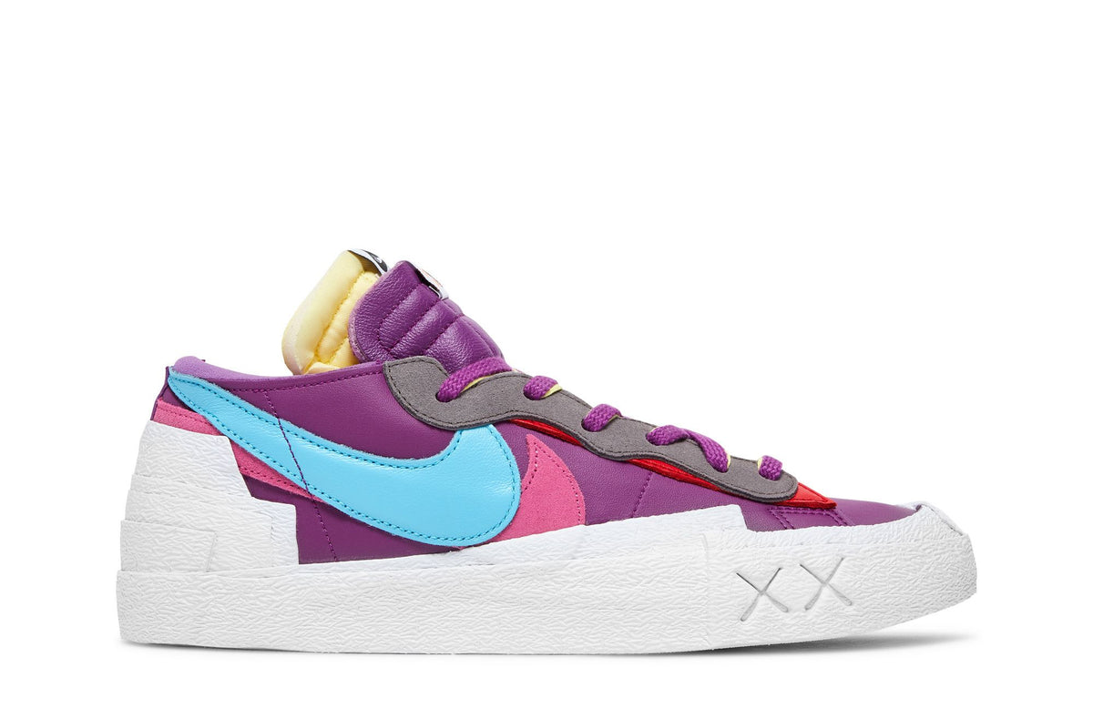 Nike Blazer Low Sacai Kaws Purple Dusk