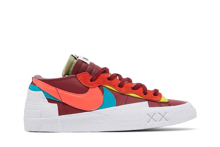 Nike Blazer Low Sacai Kaws Team Red