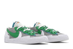 Nike Blazer Low Sacai Medium Grey Classic Green