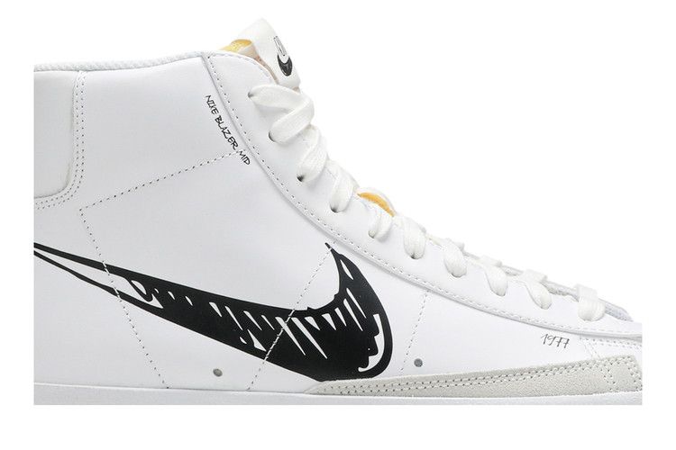 Nike Blazer Mid Sketch Black Swoosh