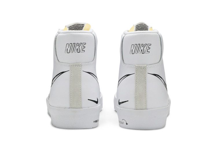 Nike Blazer Mid Sketch Black Swoosh