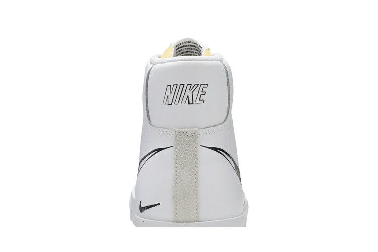 Nike Blazer Mid Sketch Black Swoosh