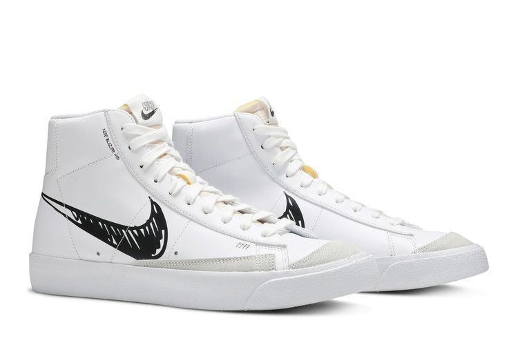 Nike Blazer Mid Sketch Black Swoosh