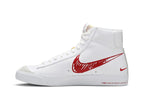 Nike Blazer Mid Sketch Red Swoosh