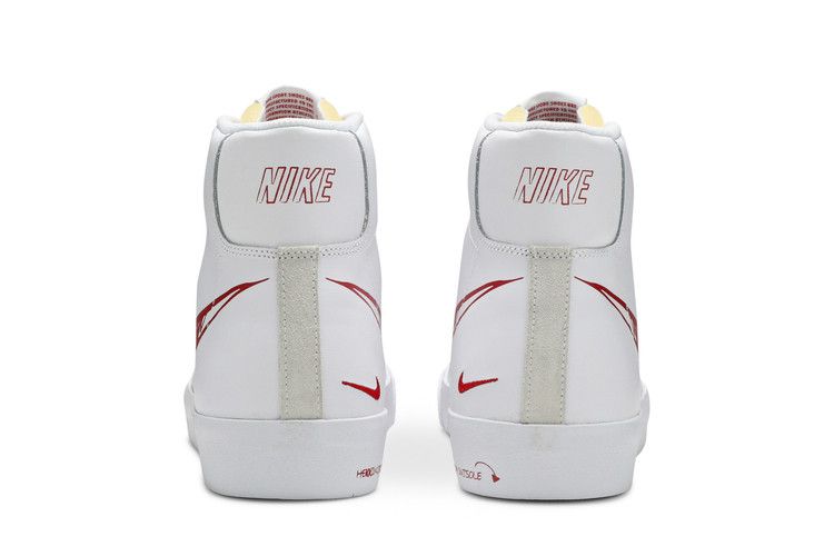 Nike Blazer Mid Sketch Red Swoosh