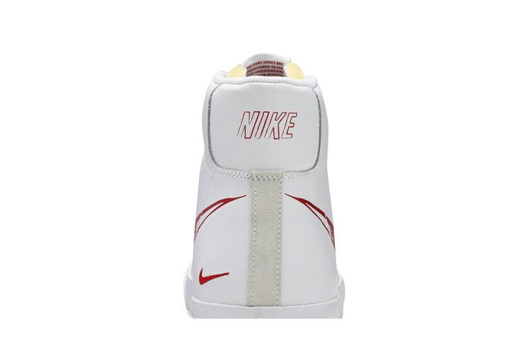 Nike Blazer Mid Sketch Red Swoosh
