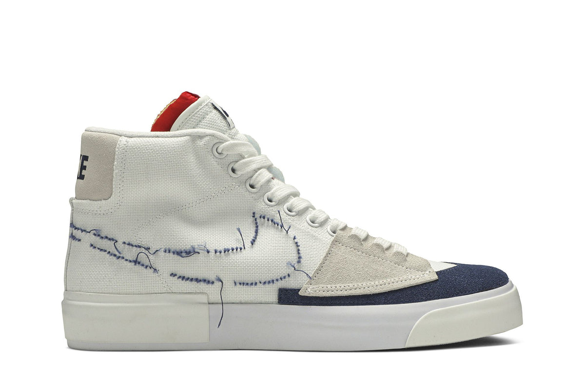 Nike Blazer SB Mid Edge Hack Pack White