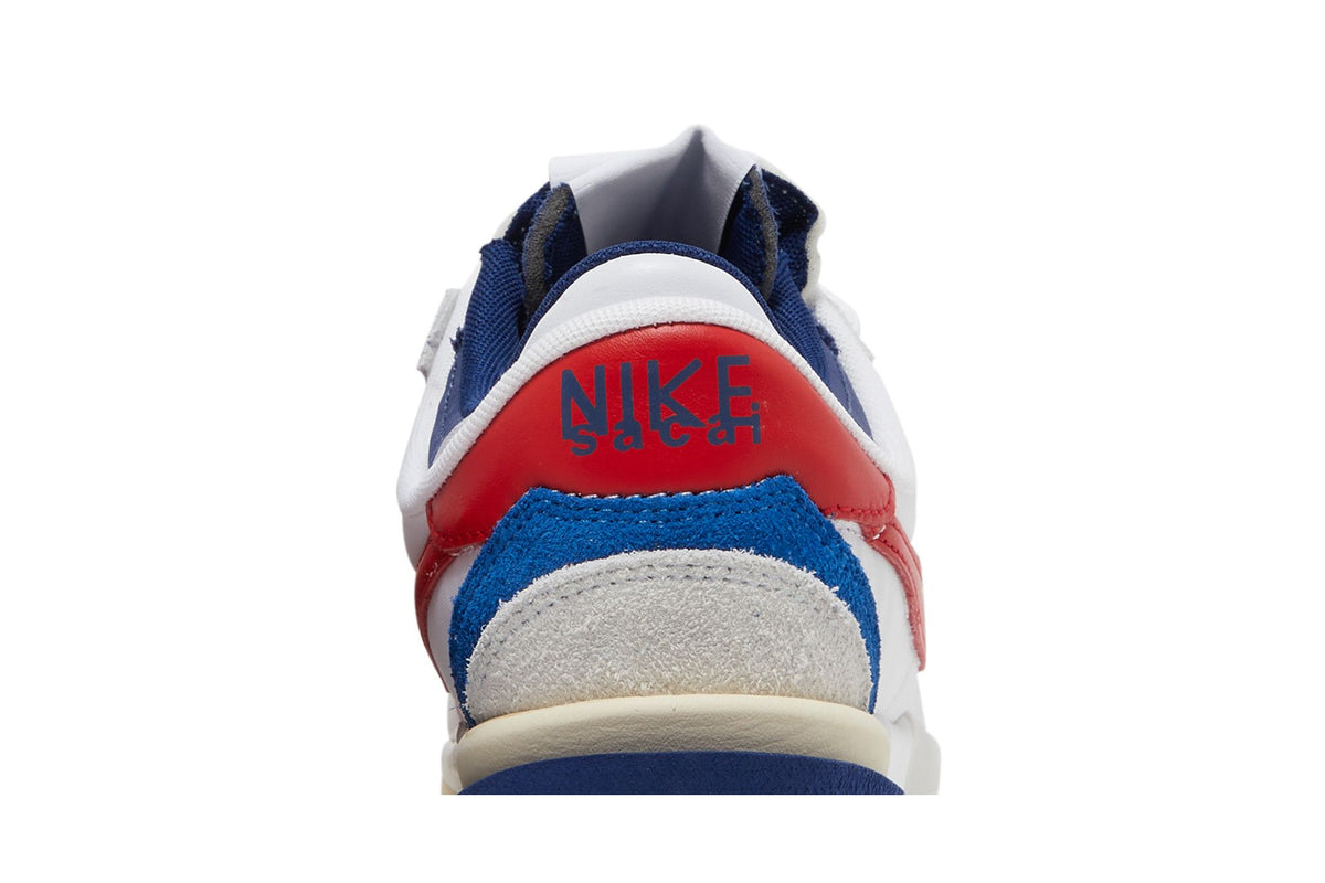 Nike Cortez 4.0 Sacai White University Red Blue