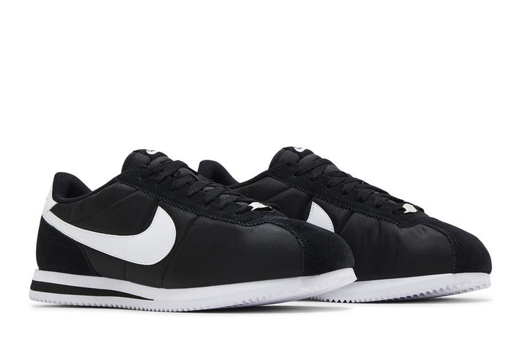 Nike Cortez Textile Black White