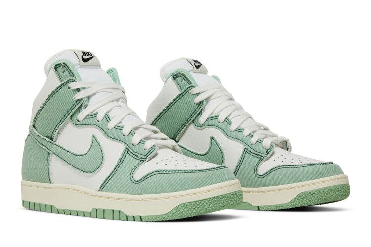 Nike Dunk High 1985 Enamel Green Denim