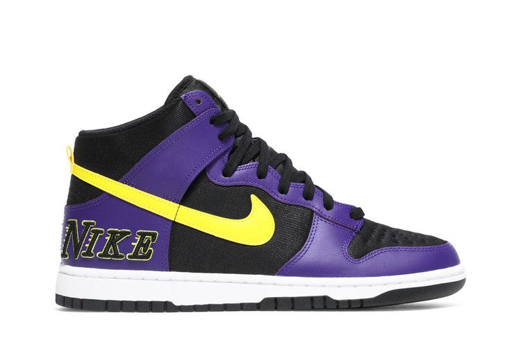 Nike Dunk High EMB Lakers