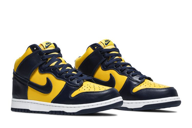 Nike Dunk High Maize & Blue (Michigan)