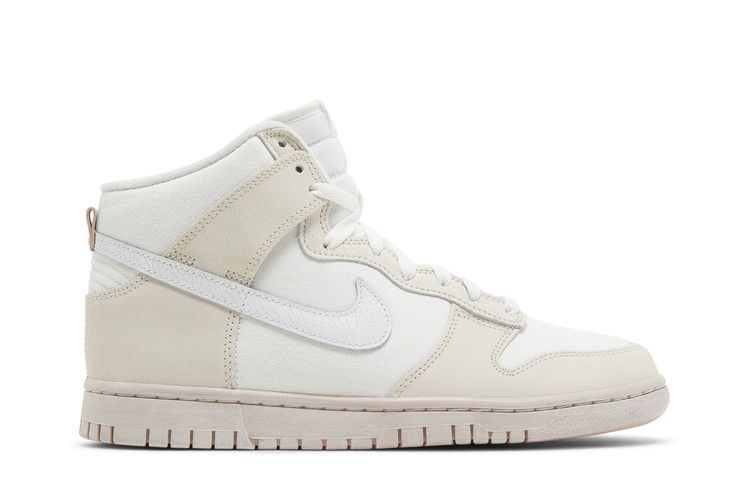 Nike Dunk High Retro PRM Cracked Leather Swoosh