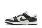 Nike Dunk Low Black Total Orange Mini Swoosh