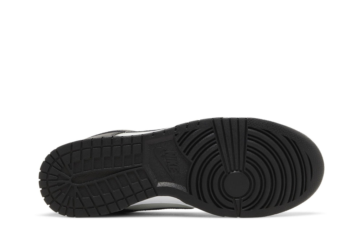 Nike Dunk Low Black Total Orange Mini Swoosh