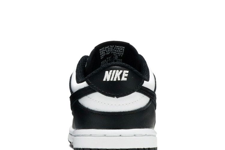 Nike Dunk Low Black White Bébé (TD)