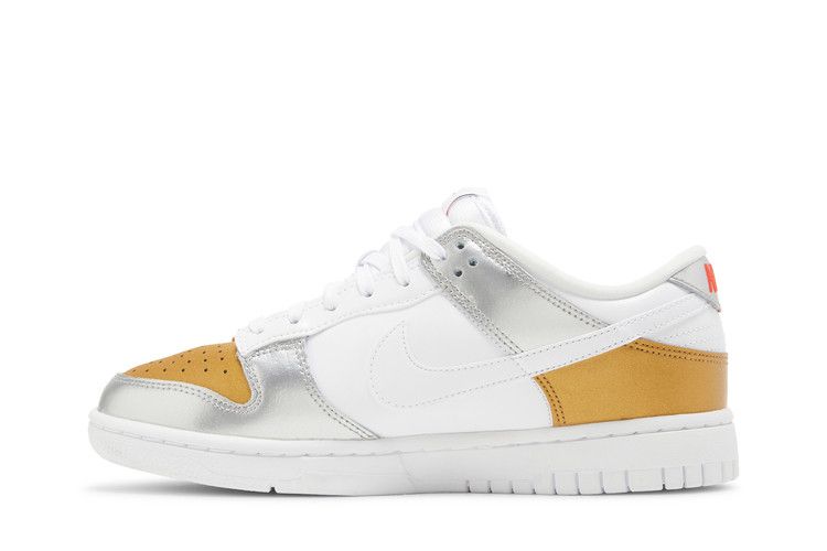 Nike Dunk Low Gold Silver