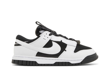 Nike Dunk Low Jumbo Reverse Panda avec grand Swoosh blanc
