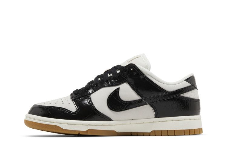 Nike Dunk Low LX Black Croc