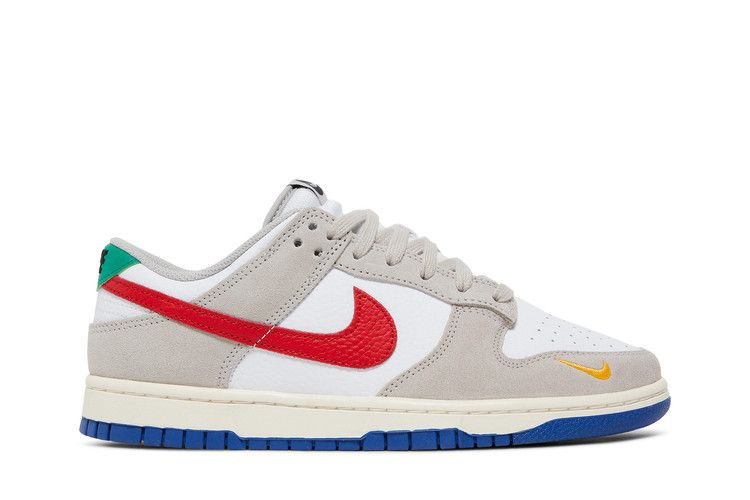 Nike Dunk Low Light Iron Ore Red Blue