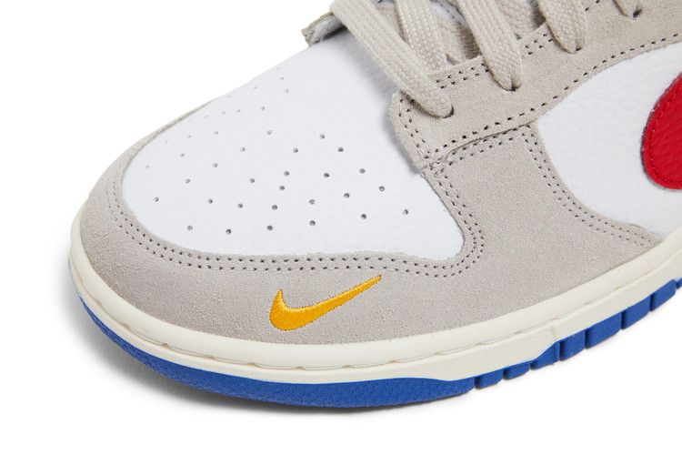 Nike Dunk Low Light Iron Ore Red Blue