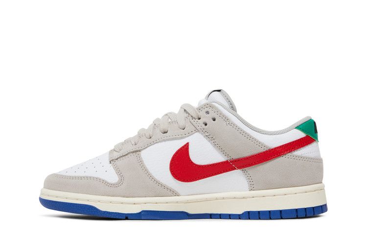 Nike Dunk Low Light Iron Ore Red Blue