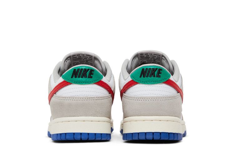 Nike Dunk Low Light Iron Ore Red Blue