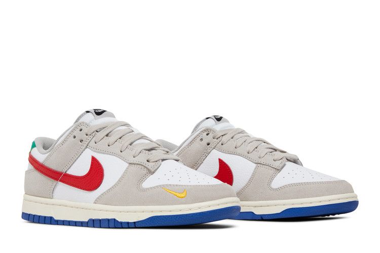 Nike Dunk Low Light Iron Ore Red Blue